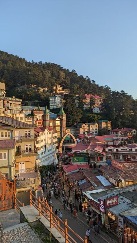 Shimla hill town